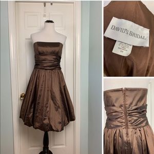 🍄 David’s Bridal Prom or Bridesmaid Dress. Sz 10